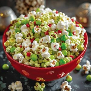 Festive Grinch Popcorn Recipe