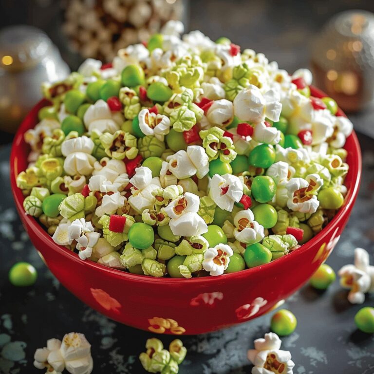 Festive Grinch Popcorn Recipe