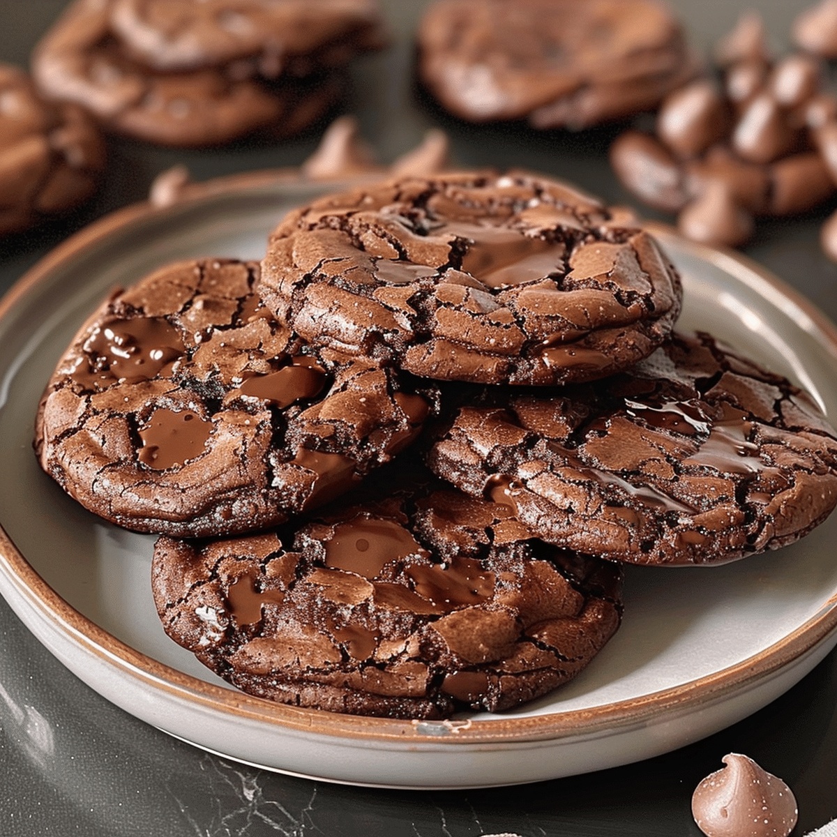 Gooey Cookies Made From Brownie Mix Recipe