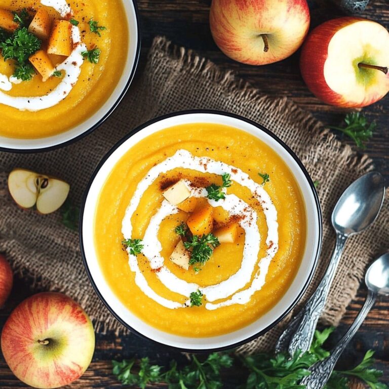 Apple Butternut Squash Soup Recipe