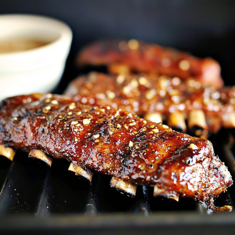 Easy Grilled Honey-Garlic Ribs Recipe