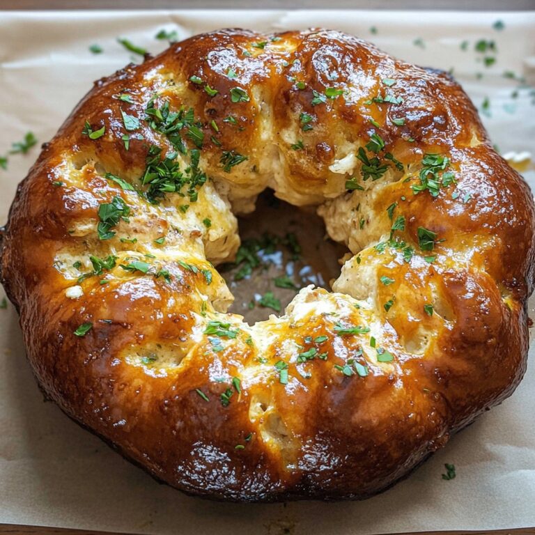 Chicken Alfredo Monkey Bread Recipe