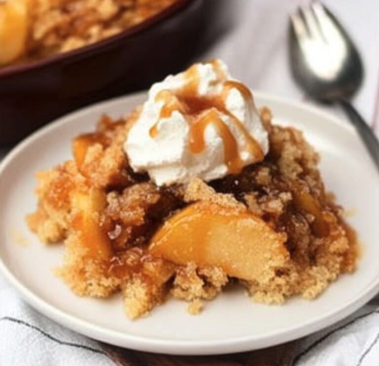 Incredible Caramel Apple Dump Cake Recipe