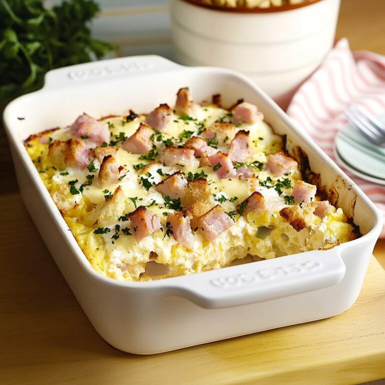 Hearty Eggs Benedict Casserole Recipe
