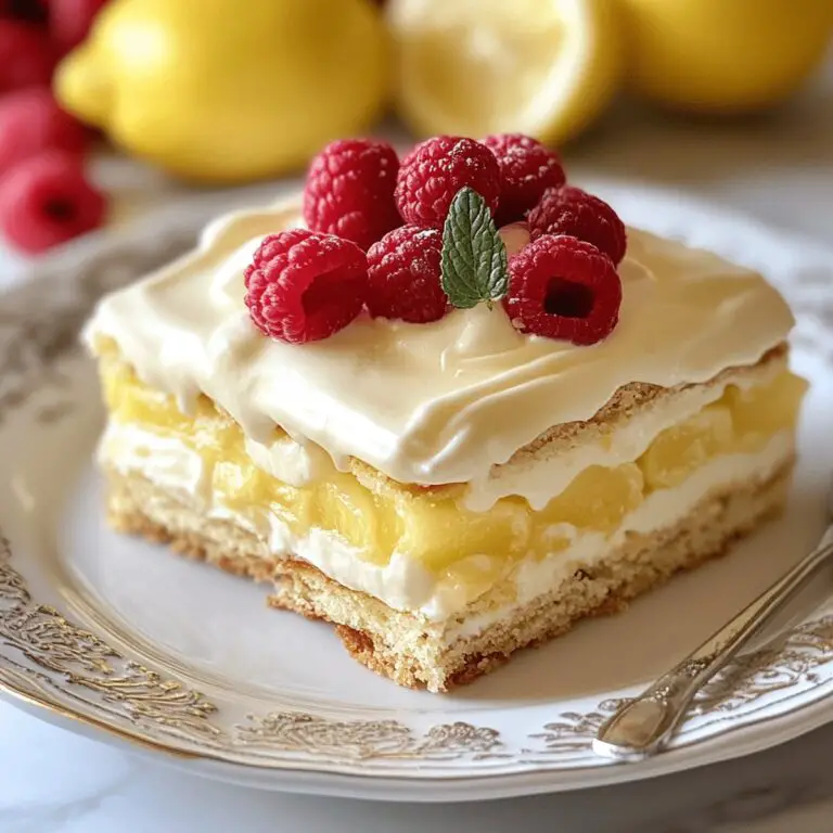 Effortless Lemon Eclair Cake Recipe
