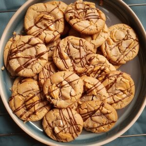 Heavenly Snicker Peanut Butter Cookies Recipe