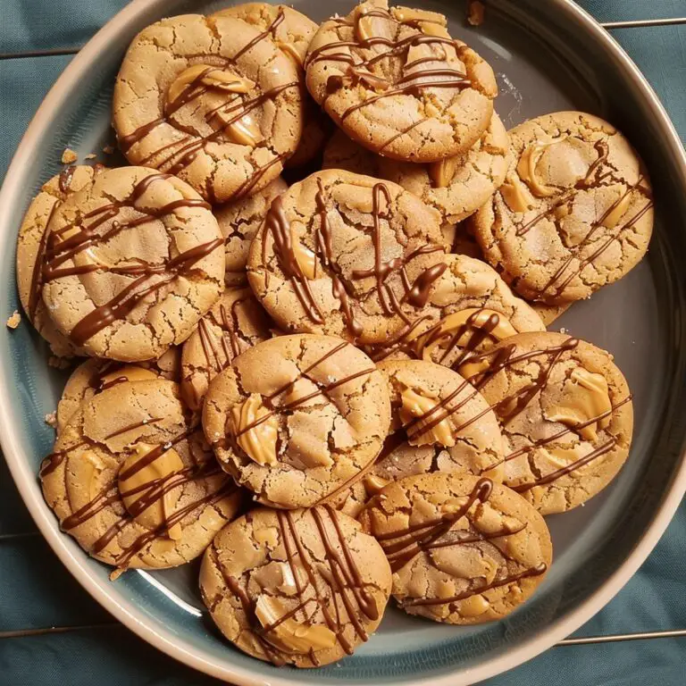 Heavenly Snicker Peanut Butter Cookies Recipe