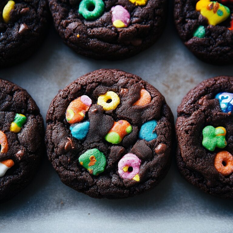 Lucky Charms Chocolate Cookies Recipe