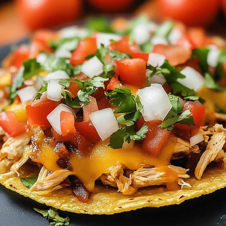 Crispy Chicken Tostadas Recipe