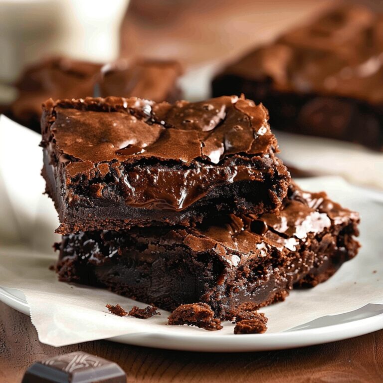 Fudgy Chocolate Brownies Recipe