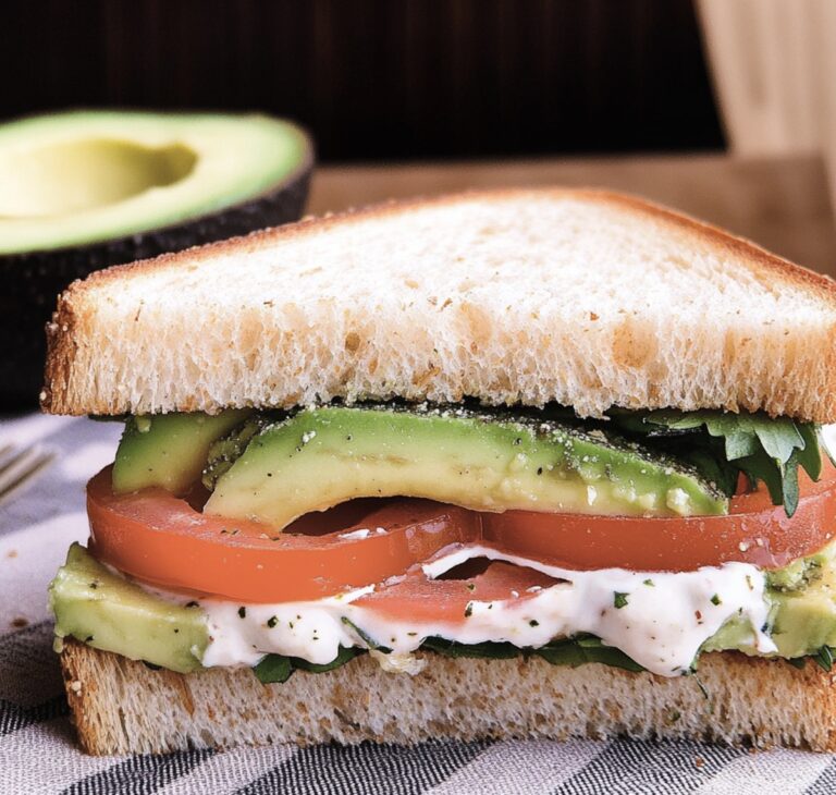 Tomato Avocado Sandwich Recipe
