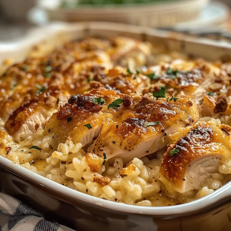 Hearty No-Peek Chicken Casserole Recipe