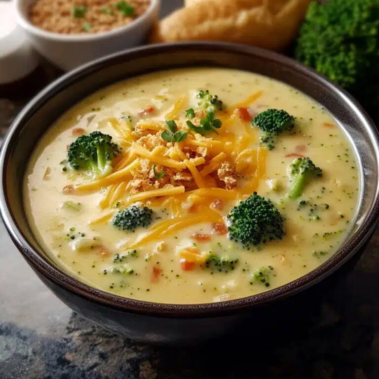 Hearty Panera Broccoli Cheddar Soup Recipe
