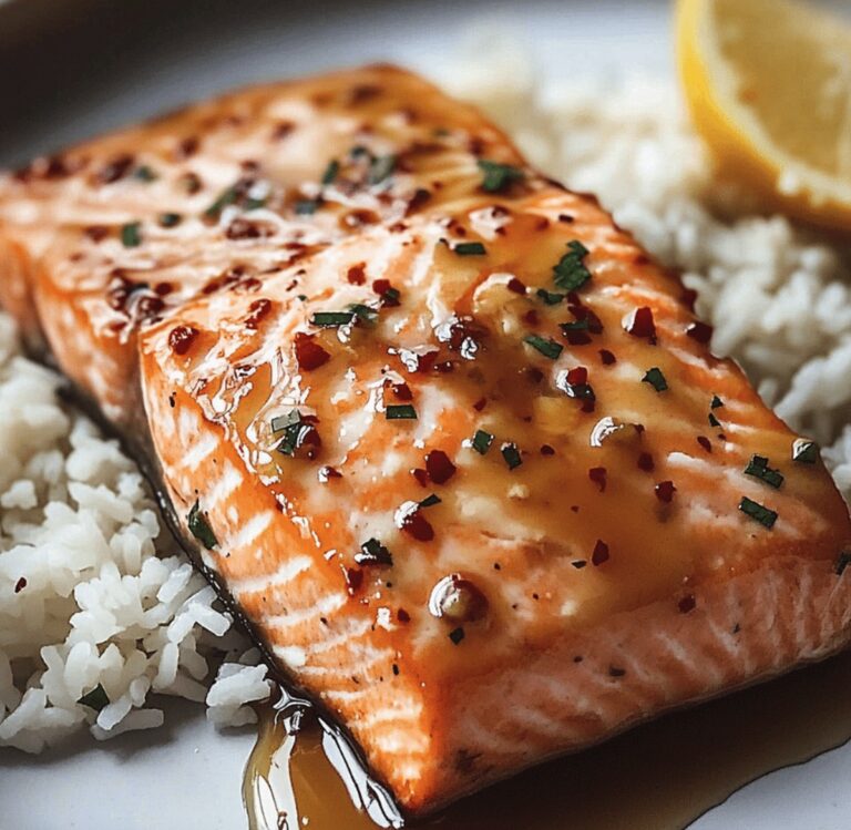 Hot Honey Glazed Salmon Recipe