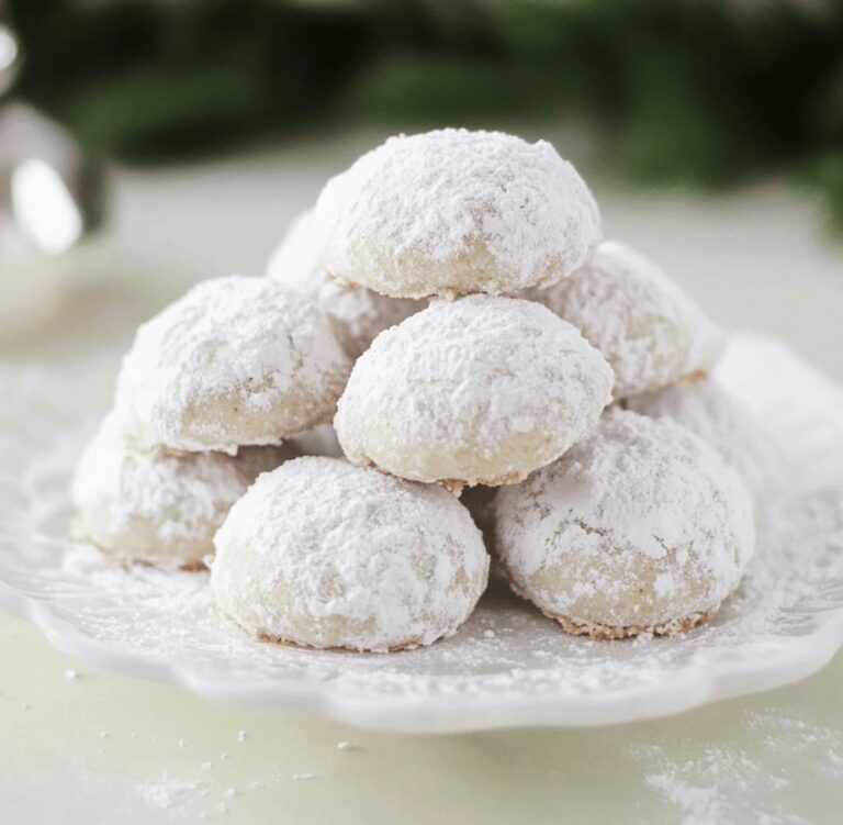 Buttery Mexican Wedding Cookies Recipe