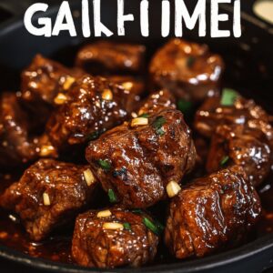 Tender Honey Garlic Steak Bites Recipe