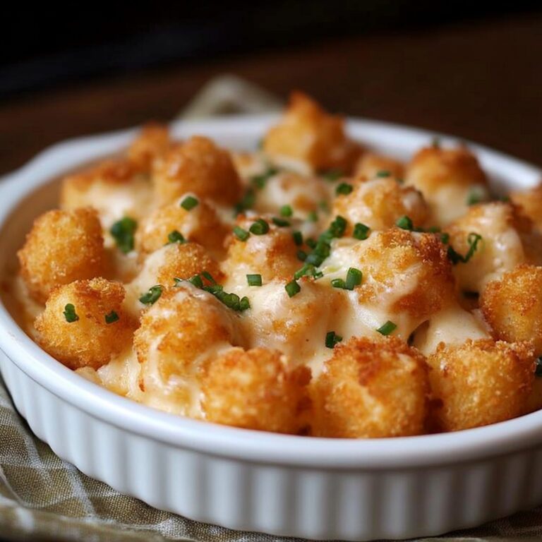 Creamy Ranch Chicken Tater Tot Casserole Recipe