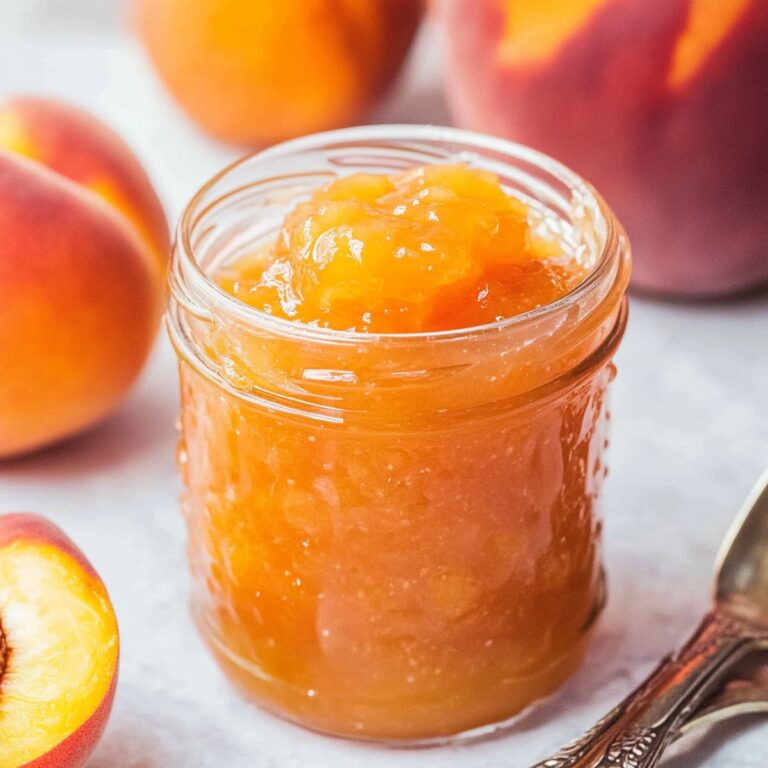 Homemade Peach Jam Recipe