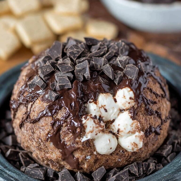 Chocolate Smores Cheeseball Recipe