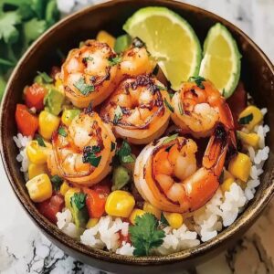 Fiesta Shrimp Rice Bowl Recipe
