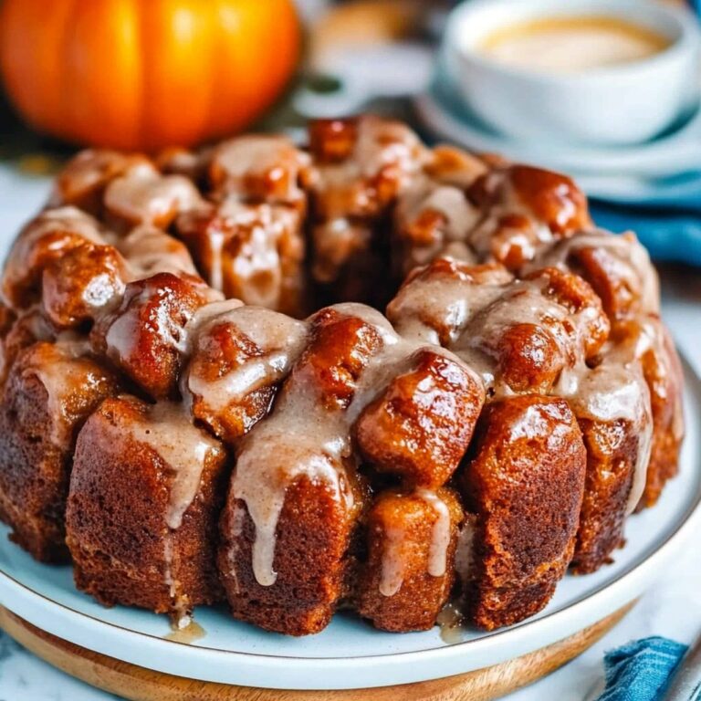 Pumpkin Spice Monkey Bread Recipe