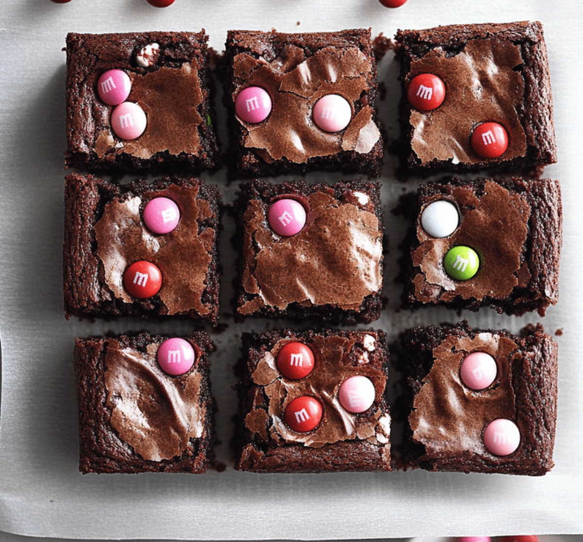 M&Ms Brownies Recipe