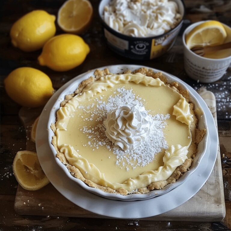 Tangy Lemon Pie Recipe