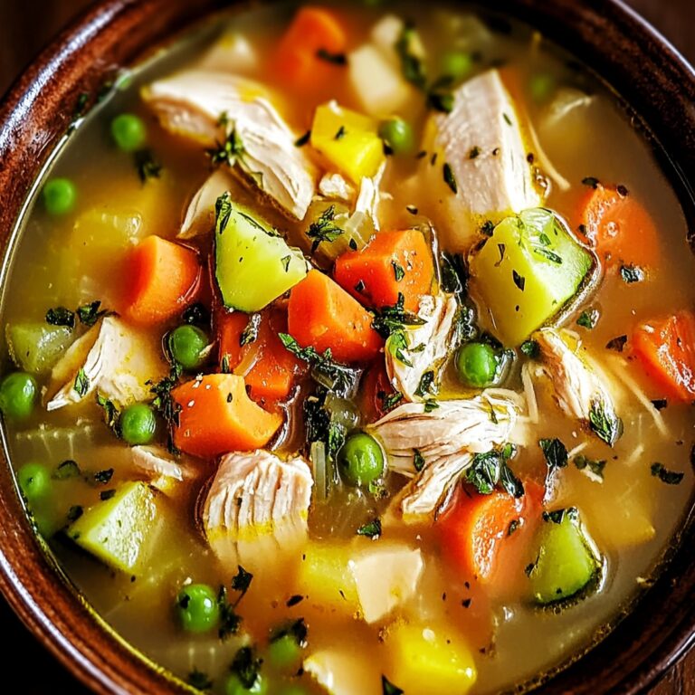 Chicken Vegetable Soup Recipe