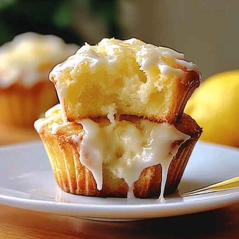 Tangy Lemon Cream Cheese Muffins Recipe