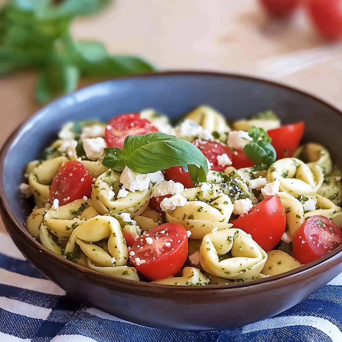 Caprese Tortellini Pasta Salad Recipe