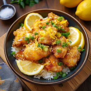 Crispy Lemon Chicken Recipe