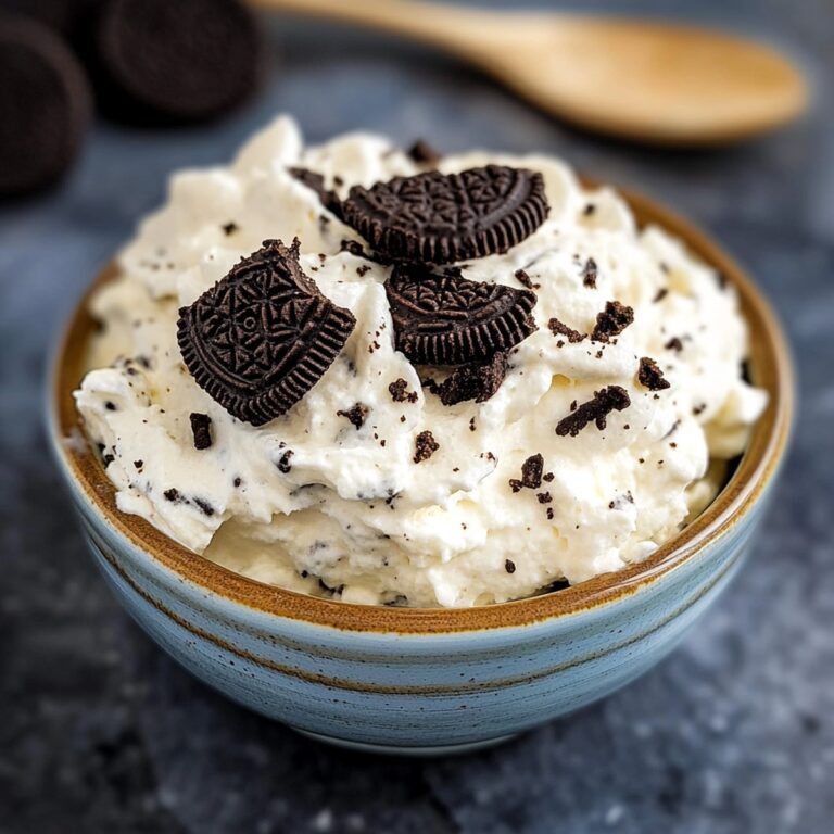 Protein Oreo Fluff Dessert Recipe