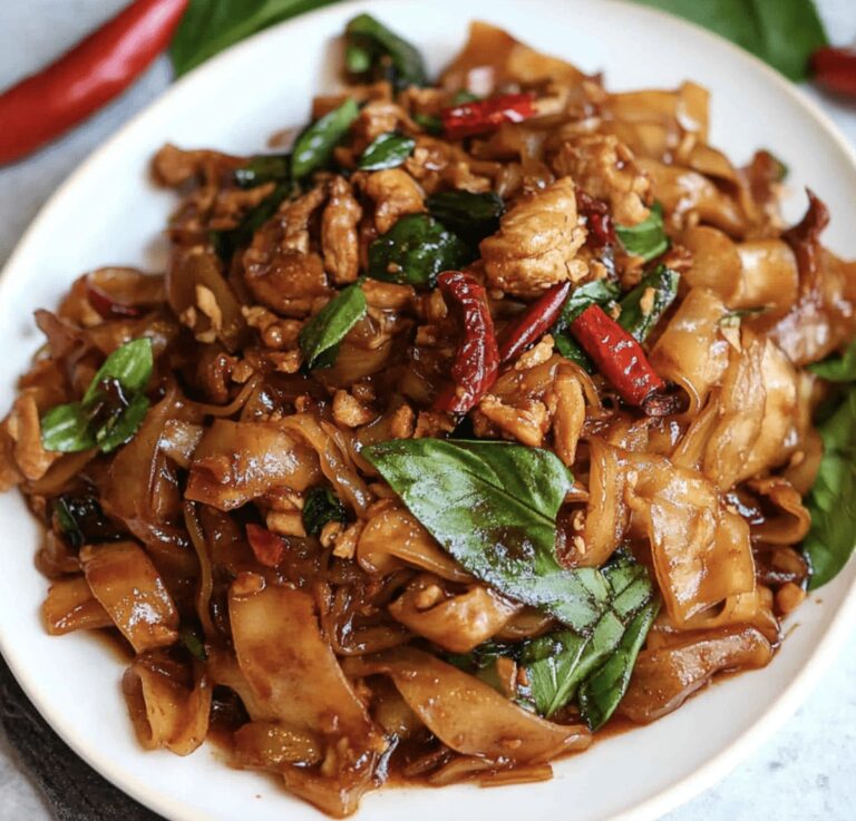 Thai Drunken Noodles Recipe