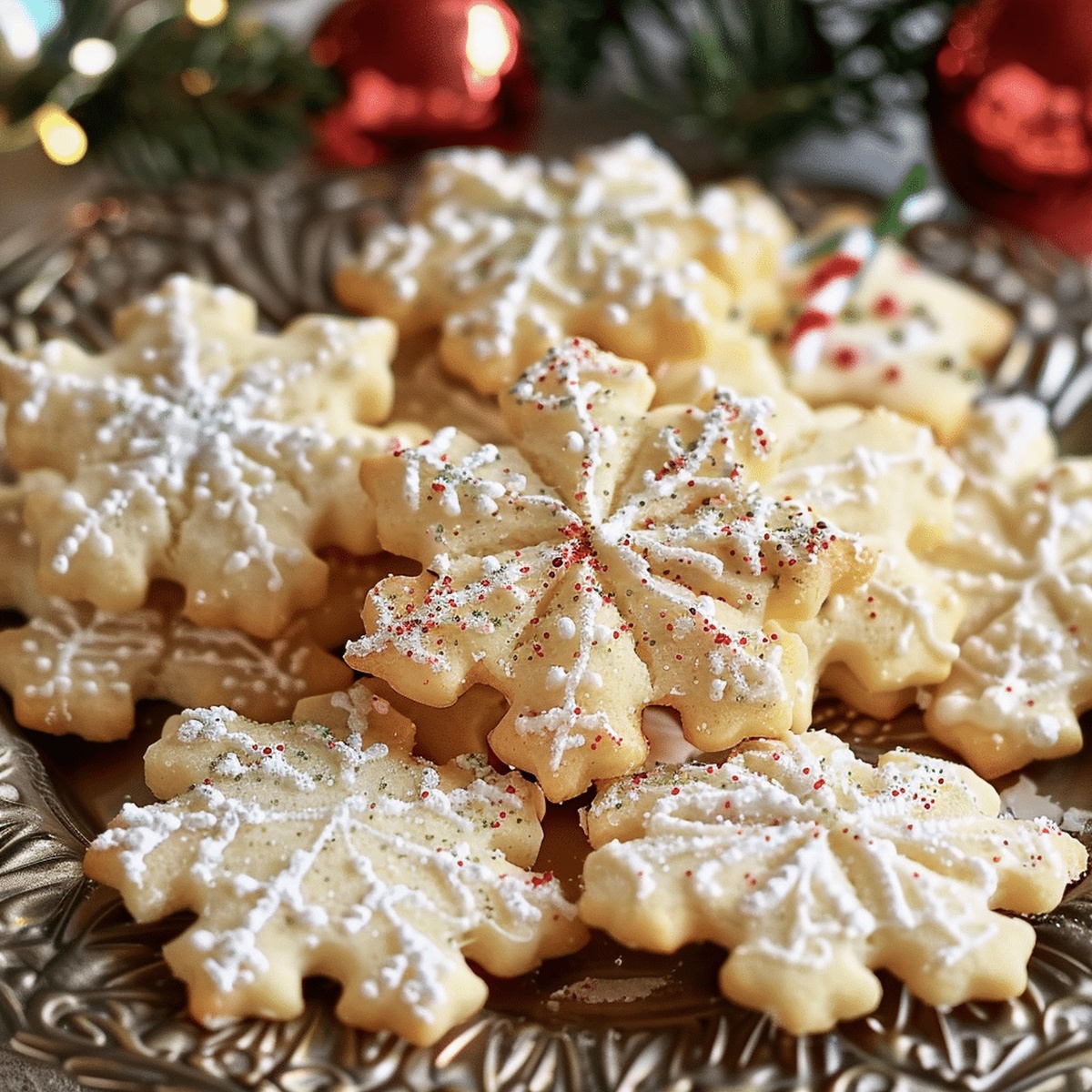 Heavenly Christmas Ooey Gooey Butter Cookies Recipe