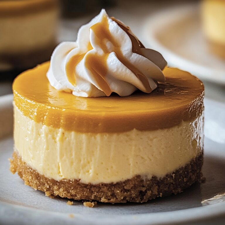 Mini Pumpkin Cheesecakes Recipe