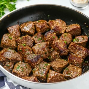 Garlic Butter Steak Bites Recipe