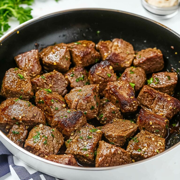 Garlic Butter Steak Bites Recipe