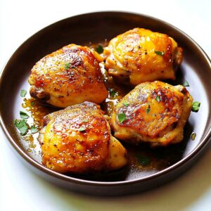 Baked Chicken Thighs Recipe
