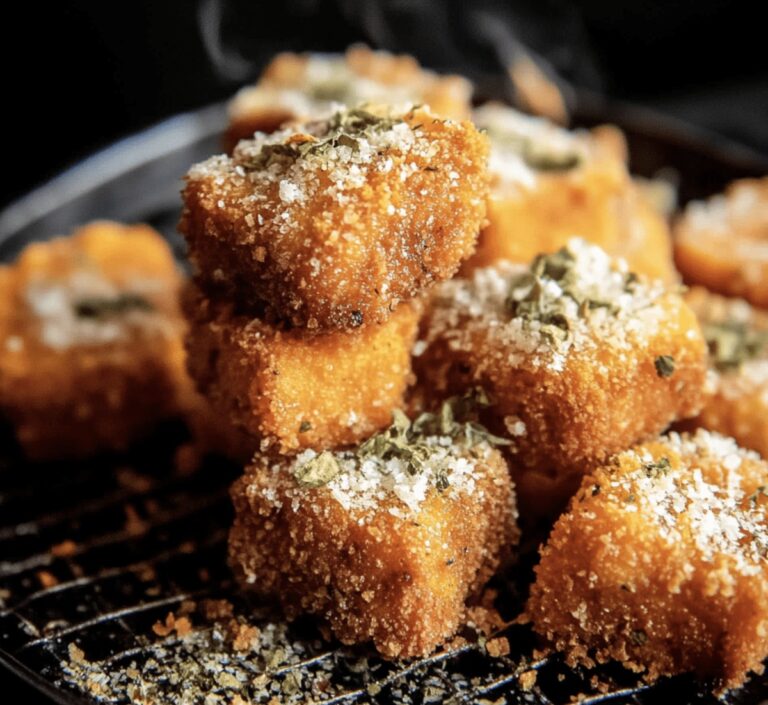 Crispy Cheesy Sweet Potato Bites Recipe