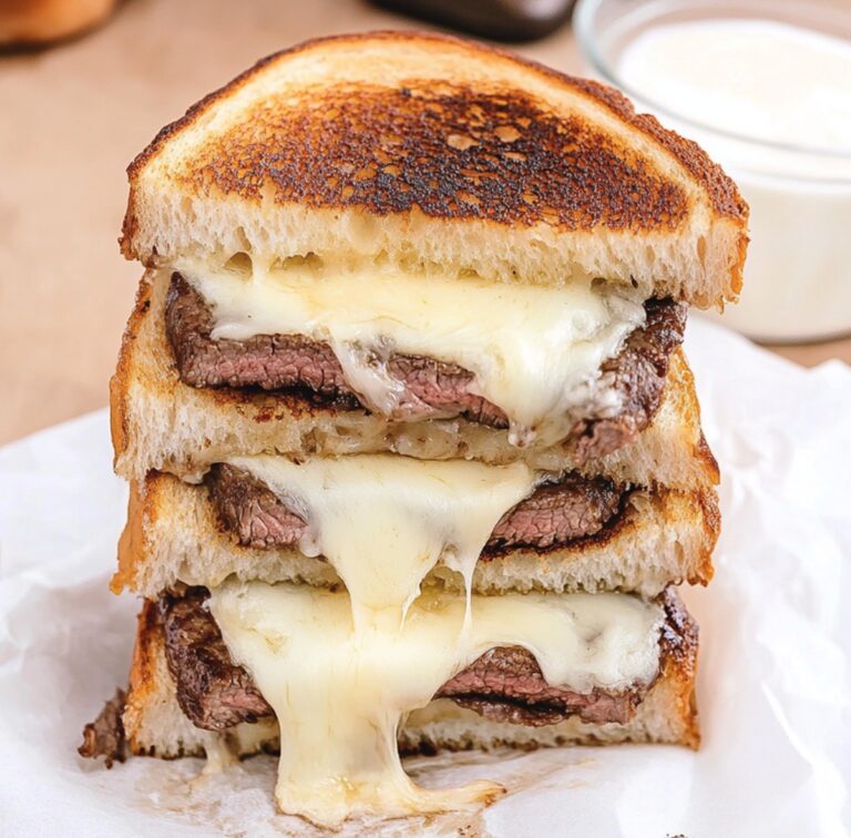 Smoky Steak Grilled Cheese Recipe
