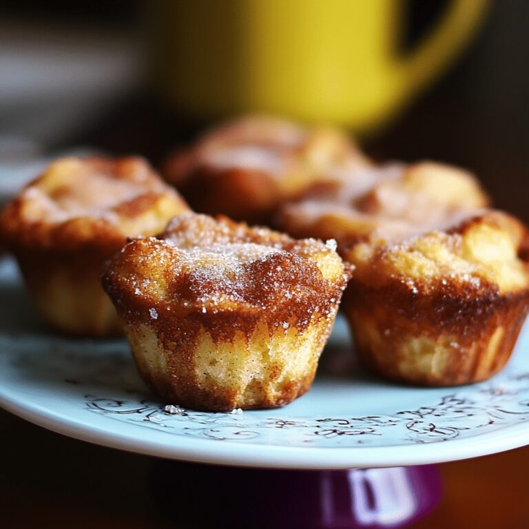 Heavenly Cinnamon Sugar French Toast Muffins Recipe