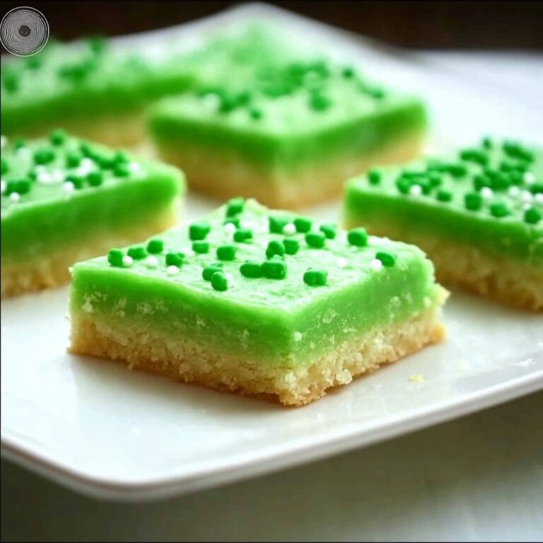St. Patricks Day Sugar Cookie Bars Recipe