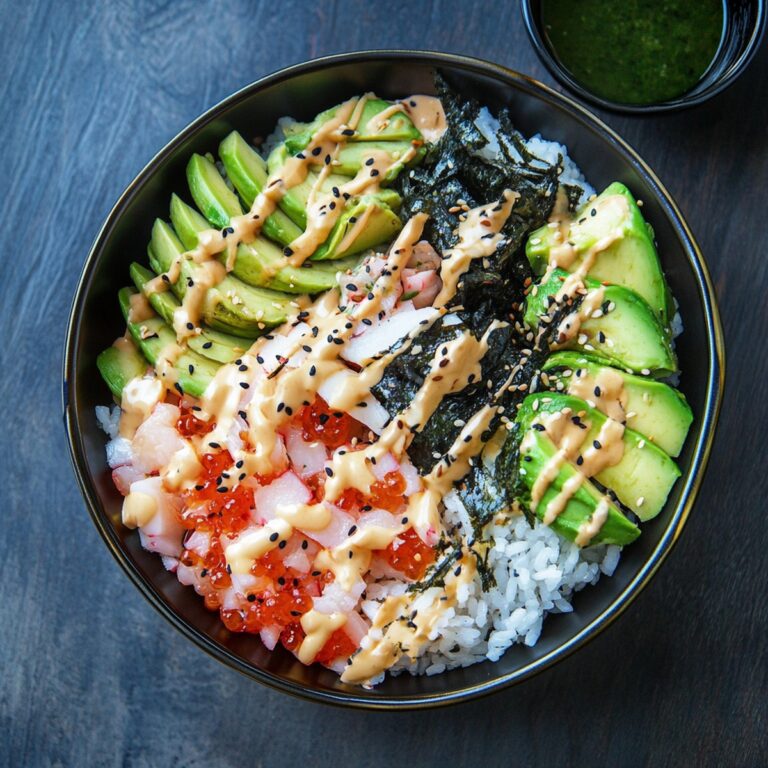 California Sushi Bowl Recipe