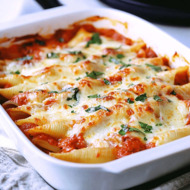 Cheesy Stuffed Shells Recipe