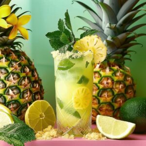 Frosty Mojito Tropical Ananas Recipe