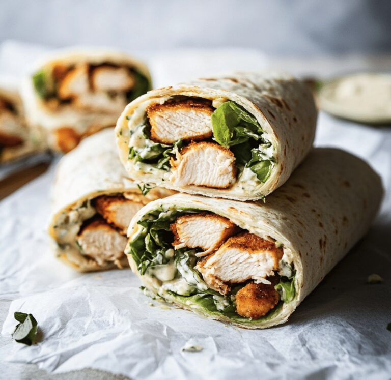 Chicken Caesar Wrap Recipe
