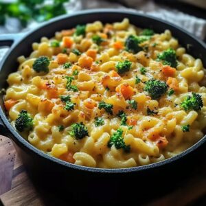 One Pot Veggie Mac And Cheese Recipe