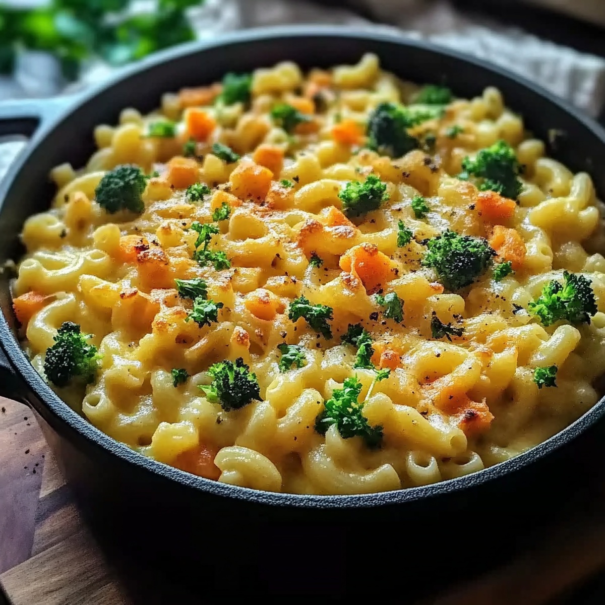 One Pot Veggie Mac And Cheese Recipe