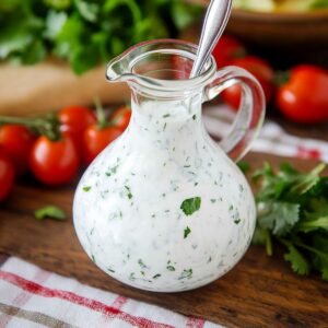 Cilantro Lime Ranch Dressing Recipe