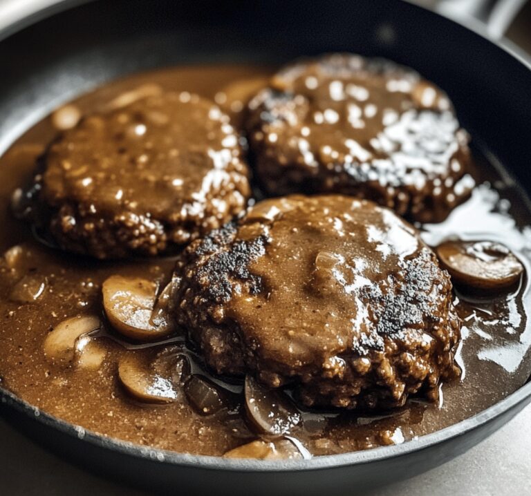 Classic Skillet Salisbury Steak Recipe